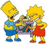Bart si rád,vystřeluje z lidí tím,že provádí &quot;telefonáty&quot;.Ze kterého dílu je tento telefonát?:B-halo,je tam pan hajzl?Iniciály WC.V-moment zeptám se.. (náhled)
