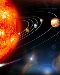 Jak jdou za sebou planety sluneční soustavy?