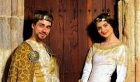 Jsou na obrzku .20 princ Richard a princezna Klra z pohdky "Bronzov koruna"? (nhled)