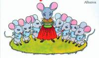 Obrázek č.4, který je jednou z ilustrací ke knížce pro děti „Vařila myšička kašičku“ namalovala malířka: 	 (náhled)