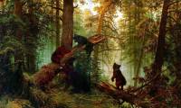 Slavn mal, autor obrazu .18 Jitro v borovm lese, kter pat k jeho nejznmjm obrazm se jmenuje: (nhled)