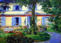 Autorem obrazu č.12 „Dům v Rueil“ je slavný malíř: (náhled)