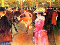 Autorem obrazu č.5 „Tanec v Moulin Rouge“ je slavný malíř: (náhled)