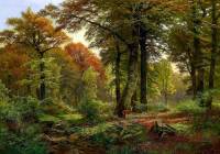 Obraz .15 Srny v lesn krajin namaloval slavn mal: (nhled)
