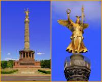 Vítězný sloup se sochou „Vítězství“ v podobě zlatého anděla na fotografii č.16 je jednou z dominant města: (náhled)