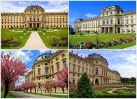 Rezidenci knížecích biskupů se zahradou na obrázku č.12, která patří k největším a nejkrásnějším barokním palácům mohou turisté obdivovat ve městě: (náhled)