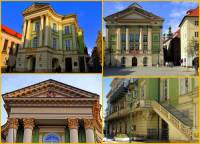 V období klasicismu a empíru byly stavěny i veřejné budovy. Kterou veřejnou budovu postavenou v empírovém slohu vidíte na obrázku č.14? (náhled)