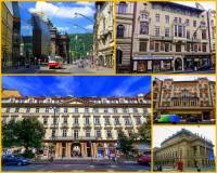 Jak se jmenuje jedna z nejvýznamnějších ulic v Praze s historickými domy na obrázku č.14? (náhled)