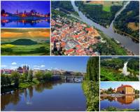 Krajina rozkládající se po obou březích středního toku nejvodnatější řeky v ČR, kterou charakterizuje fotografie č.4, se nazývá: (náhled)