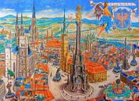 Autorem obrazu č.11 „Olomouc“ je slavný malíř: (náhled)