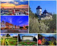 Označte přírodní a stavební památky ČR na fotografii č.12, které jsou zapsány na seznamu UNESCO: (náhled)
