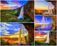 Jak se jmenuje vodopád na obrázku č.13, který patří k nejkrásnějším vodopádům v zemi? (náhled)