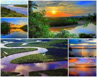 Označ státy, kterými protéká řeka Amazonka na fotografii č.18: (náhled)