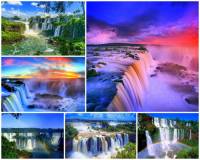 Jaké vodopády patřící k nejkrásnějším na světě vidíte na obrázku č.13? (náhled)