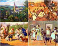 Kter slavn mal je autorem obrazu "Pohled na Brannou" a ilustrac ke knize Boeny Nmcov "Babika" na obrzku .23? (nhled)