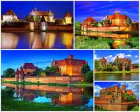 Mezi nejvyhledávanější turistické cíle v Polsku patří i středověký křižácký hrad. Jak se hrad na fotografii č.23 jmenuje? (náhled)