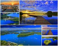 Nejoblíbenějším turistickým cílem pro letní dovolené v Polsku je oblast, ve které se rozkládá největší jezerní plocha. Jak se jmenuje největší jezerní plocha v Polsku na fotografii č.26? (náhled)