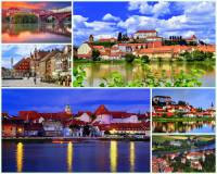 Která řeka protéká slovinskými městy Maribor a Ptuj na fotografii č.6?    (náhled)