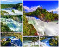 K evropským přírodním skvostům patří vodopády na obrázku č.11, které jsou největší (nejvodnatější) vodopády v Evropě. Jak se jmenují? (náhled)