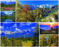 Majestátní vrcholy, ledovce, ledovcová jezera, průzračné horské potoky, původní lesy a rozkvetlé horské louky – všechny tyto přírodní krásy zdobí národní park v Alpách na fotografii č.13, který se nazývá:	 (náhled)