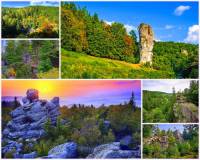 Přírodní rezervace/Národní park na fotografii č.17 patří k nejmalebnějším místům polské přírody.	 Jak se tento přírodní skvost jmenuje? (náhled)