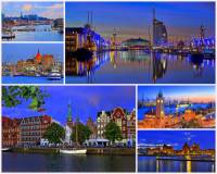 Největším přístavním městem v Německu je:    Všechna uvedená města jsou na obrázku č.5.	  (náhled)