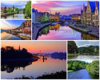 Vyberte a označte belgické řeky – některé z nich jsou na fotografii č.7: (náhled)