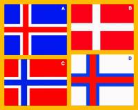 Kterm psmenem je na obrzku .15 oznaena vlajka Islandu? (nhled)