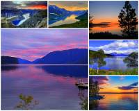 Krom ek je vodstvo Norska zastoupeno i nkolika jezery  nkter z nich jsou na fotografii .9.  A) Jak se jmenuje rozlohou nejvt jezero v Norsku?  B)  Jak se jmenuje nejhlub jezero v Norsku? (nhled)